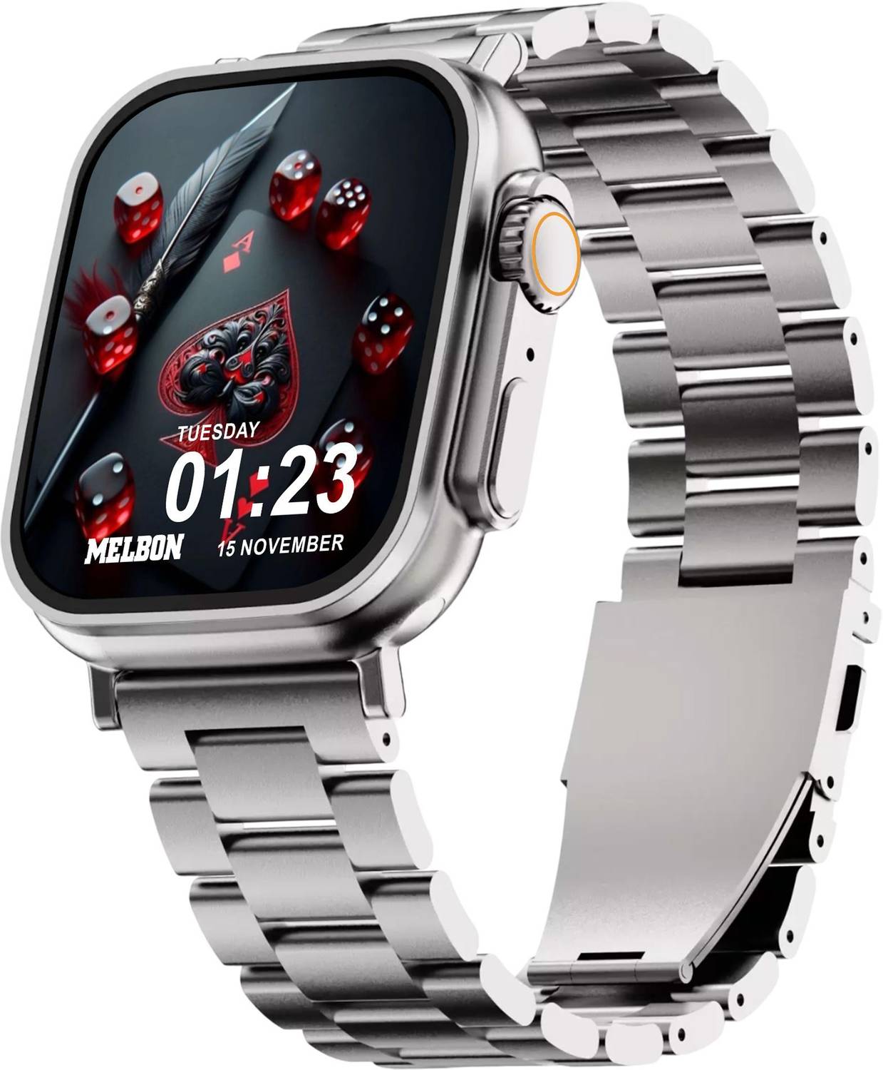 Melbon BT Calling Smartwatch 1.99" TFT Display Premium Look 1