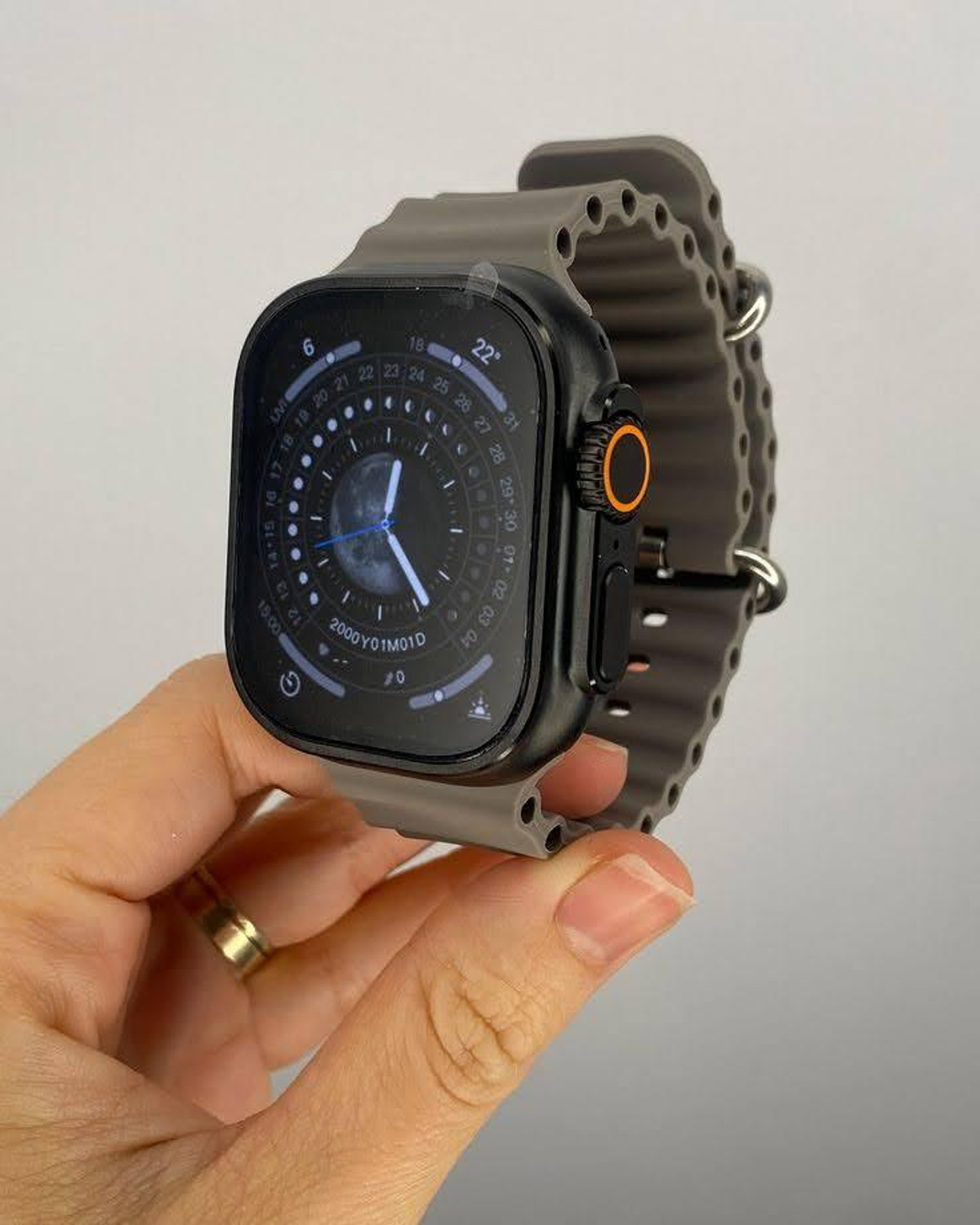 Image of Onikuma T800 BT watch 2in Big Screen Sunlight Proof Display Music Play Insta WA Notifier Smartwatch