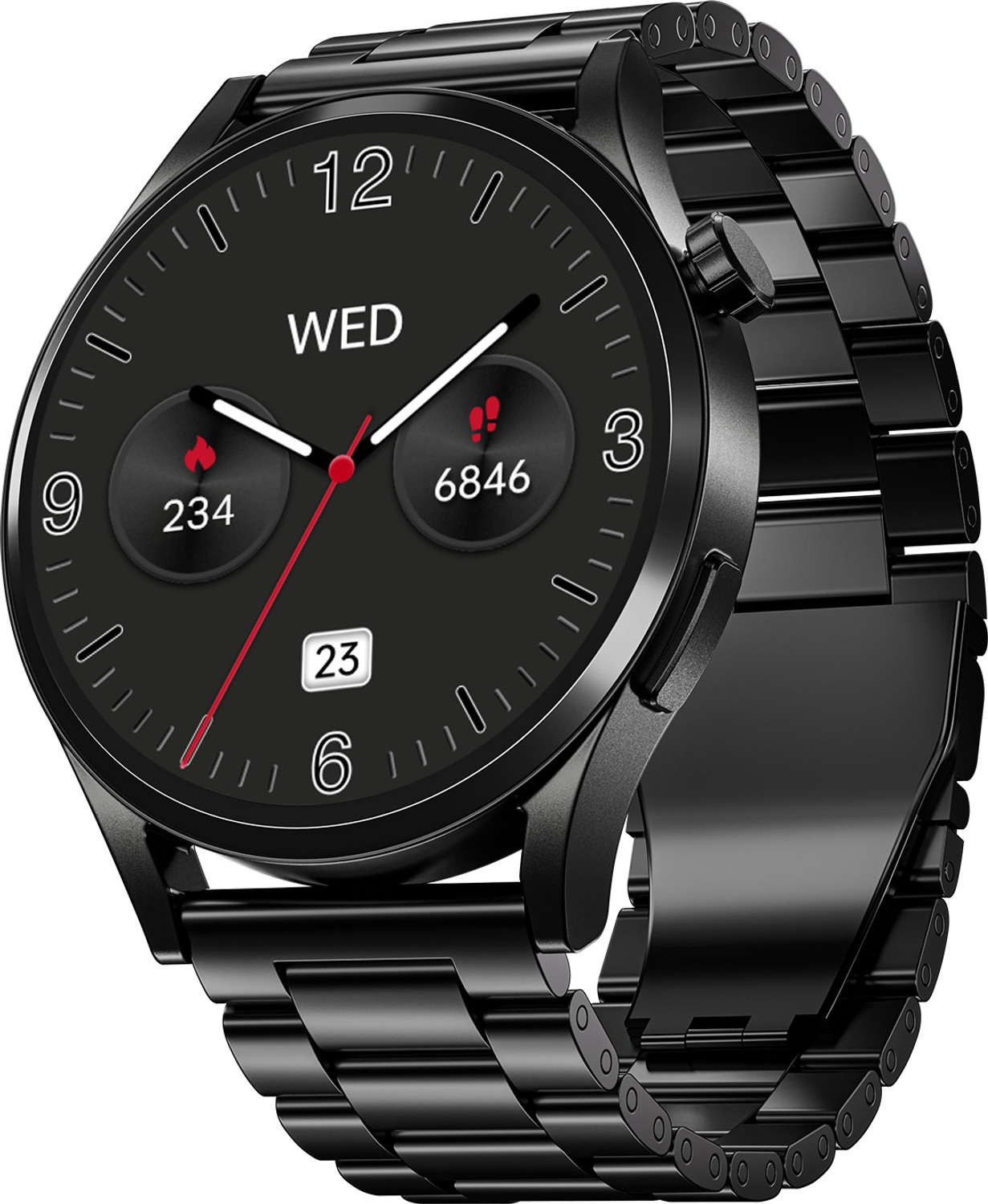 Image of boAt Chrome Horizon, 1.51 inch(3.83cm) Metal body, AMOLED Display, Video Watch Faces Smartwatch