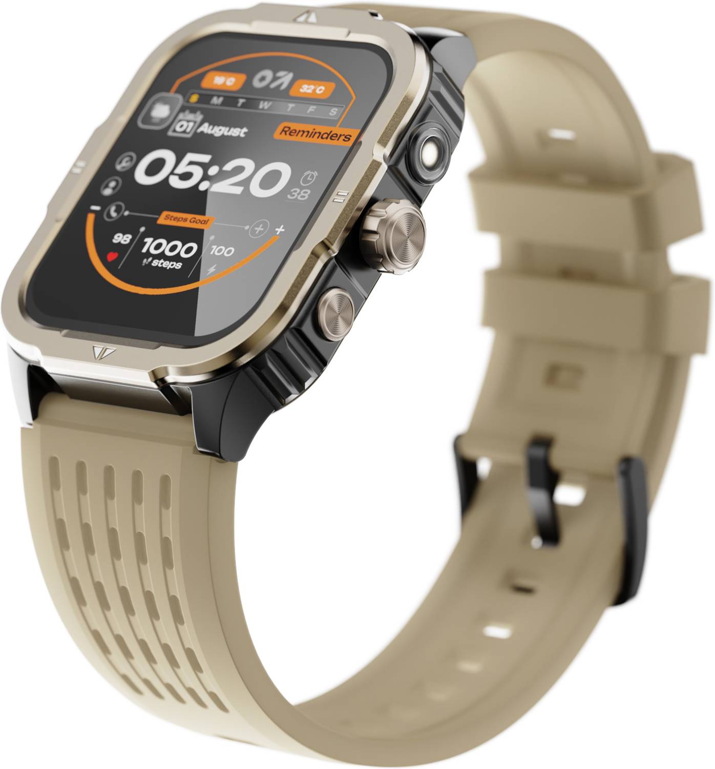 GOBOULT Tuff Rivet 1.9'' Smartwatch - Image 1