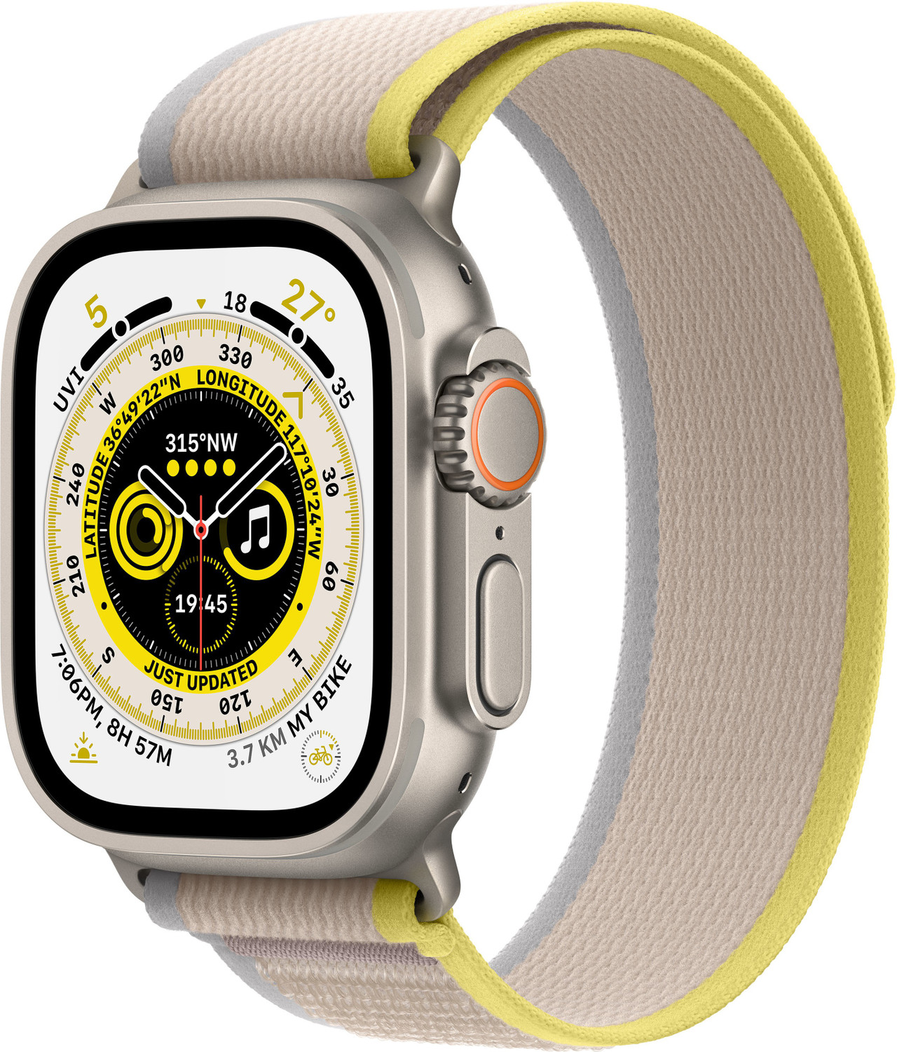 Image of Apple Watch Ultra 49mm GPS + Cellular - ECG App, Temp sensor, Fall Detection