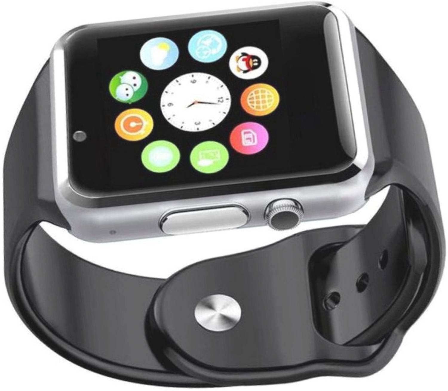 SAIRAM COMPUTER Mini Phone SIM Support Standalone Calling with BT Connectivity AMOLED Screen Smartwatch