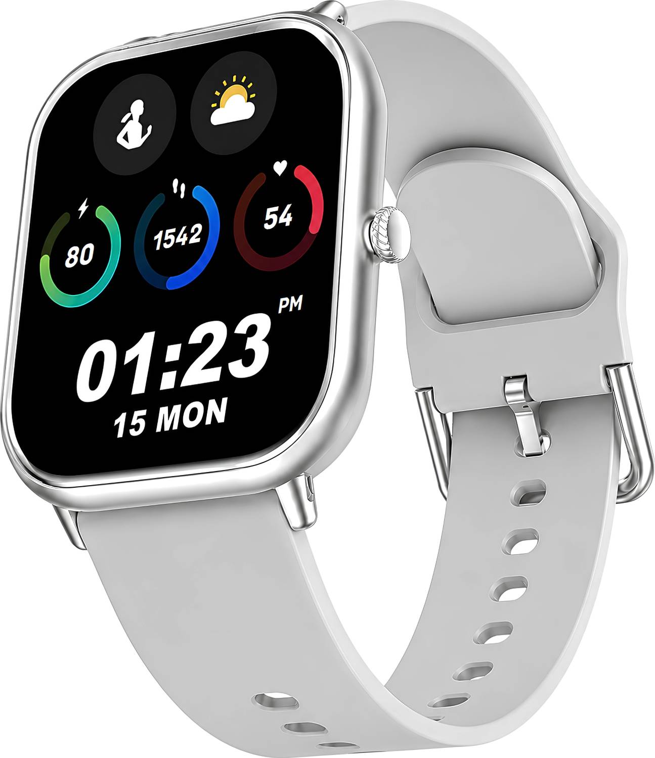 TECHIO H9 PRO MAX Smartwatch White - Image 1