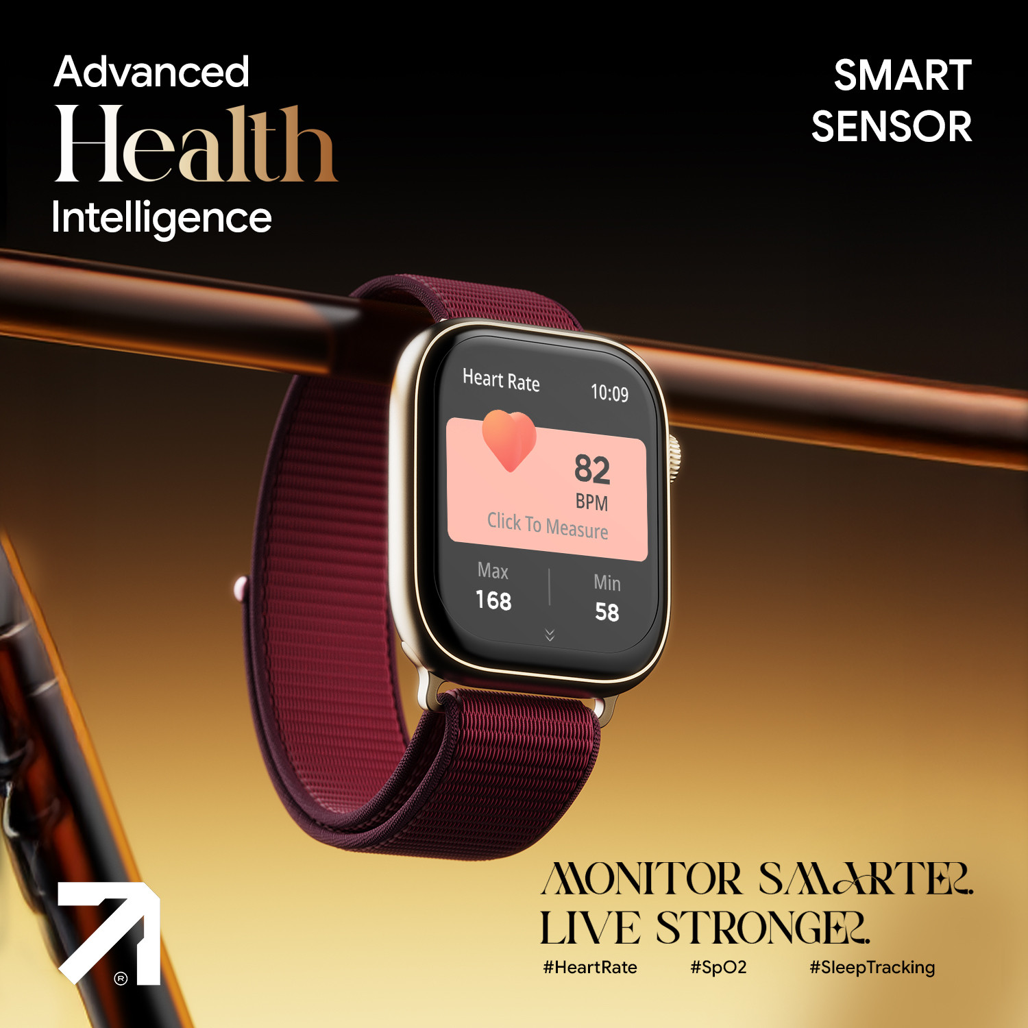 Image of Fire-Boltt Ninja Ring 1.96 inch AMOLED Smartwatch