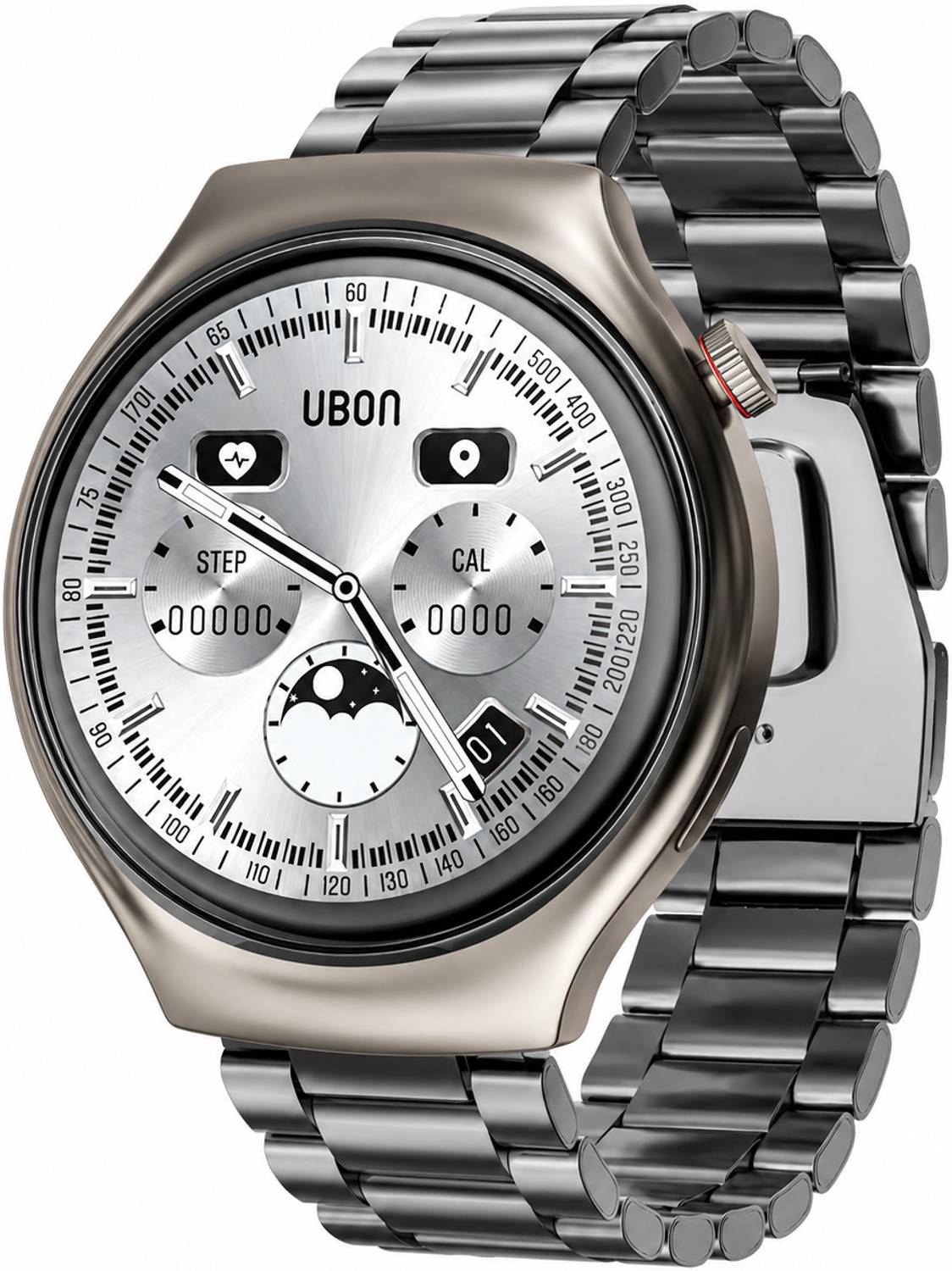 Ubon Boss Pro Round Smart Watch SW171 - Image 1