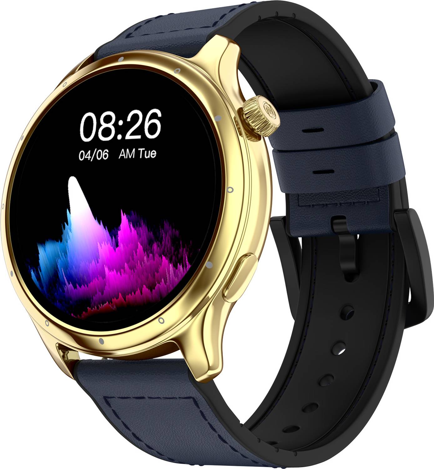 Noise Crew Pro BT Calling with 1.4" display, Metal Finish & Funct