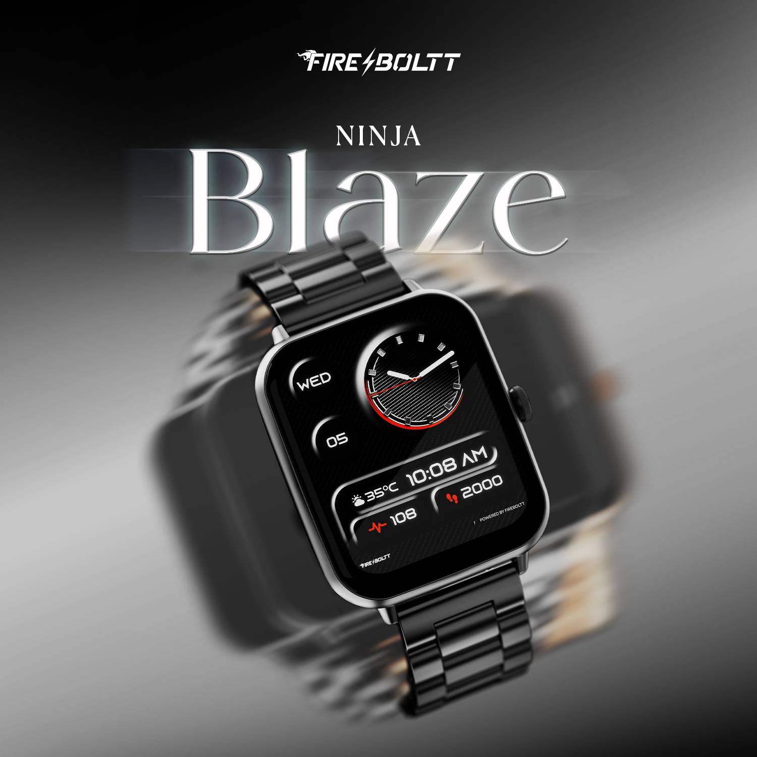 Fire-Boltt Ninja Blaze 1.83'' Smartwatch - Image 2