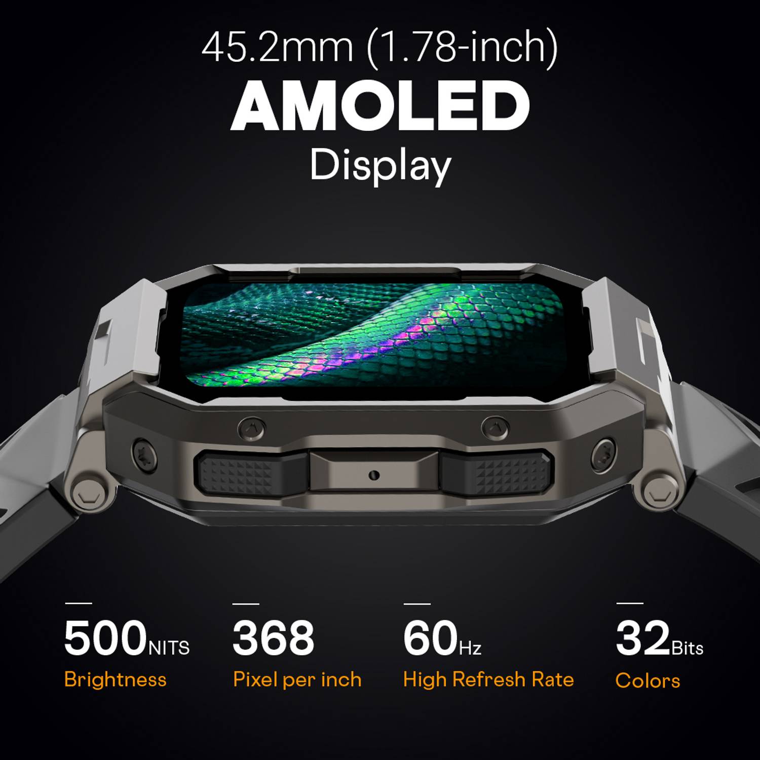 Fire-Boltt Cobra 45.2mm AMOLED Smartwatch - Image 4