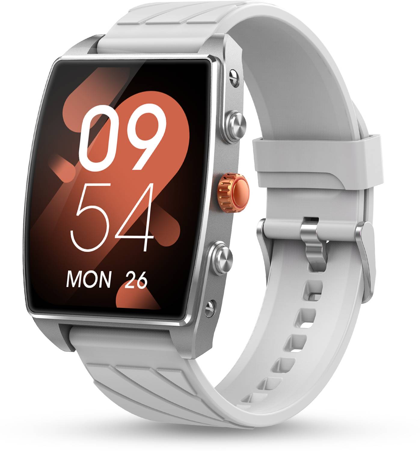 Pebble Mega 2.06"Amoled Display,BT Calling,Premium Metal Built,He