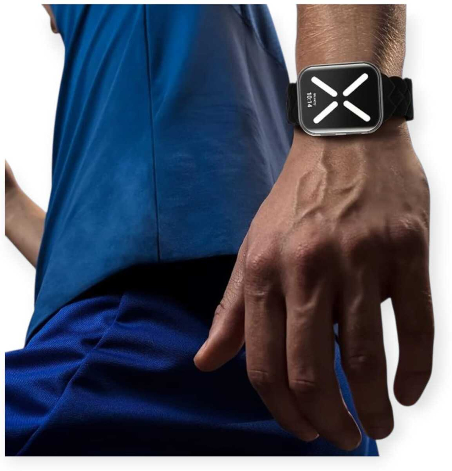 Image of Onikuma T800 BT watch 2in Big Screen Sunlight Proof Display Music Play Insta WA Notifier Smartwatch