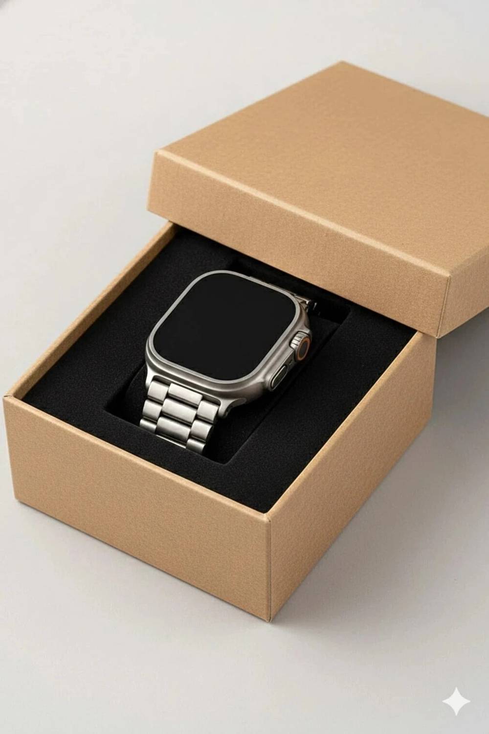 Congi T800 Ultra Metal Silver Smartwatch - Image 2