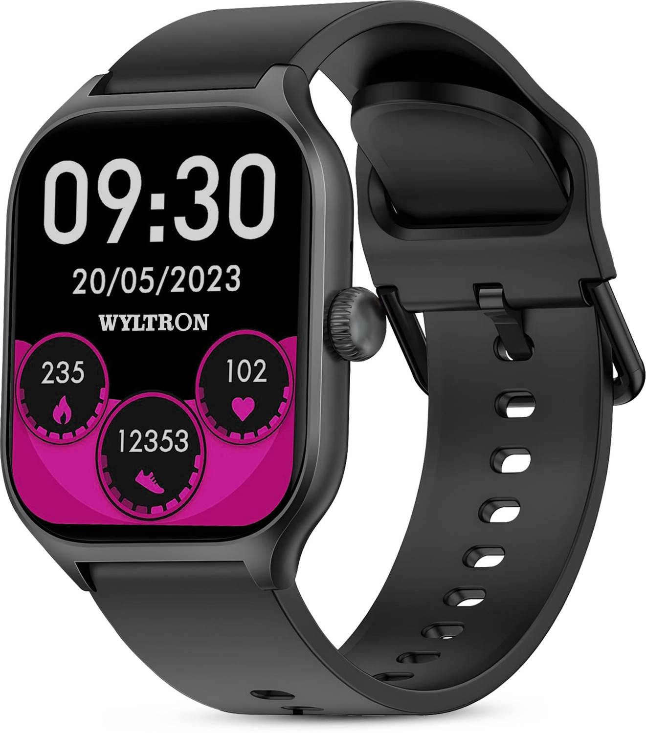 Wyltron H9 Touch Screen 2.01" AMOLED Display Bluetooth Calling Fi