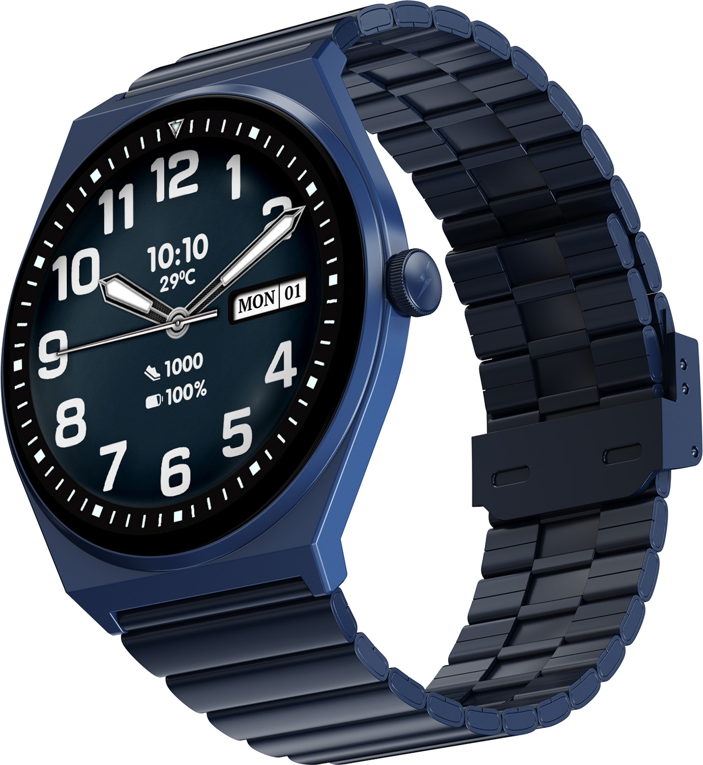 Image of Fire-Boltt Legacy Nova 1.43 inch Ultra Slim AMOLED Wireless Charging Rotating Crown BT Call Smartwatch