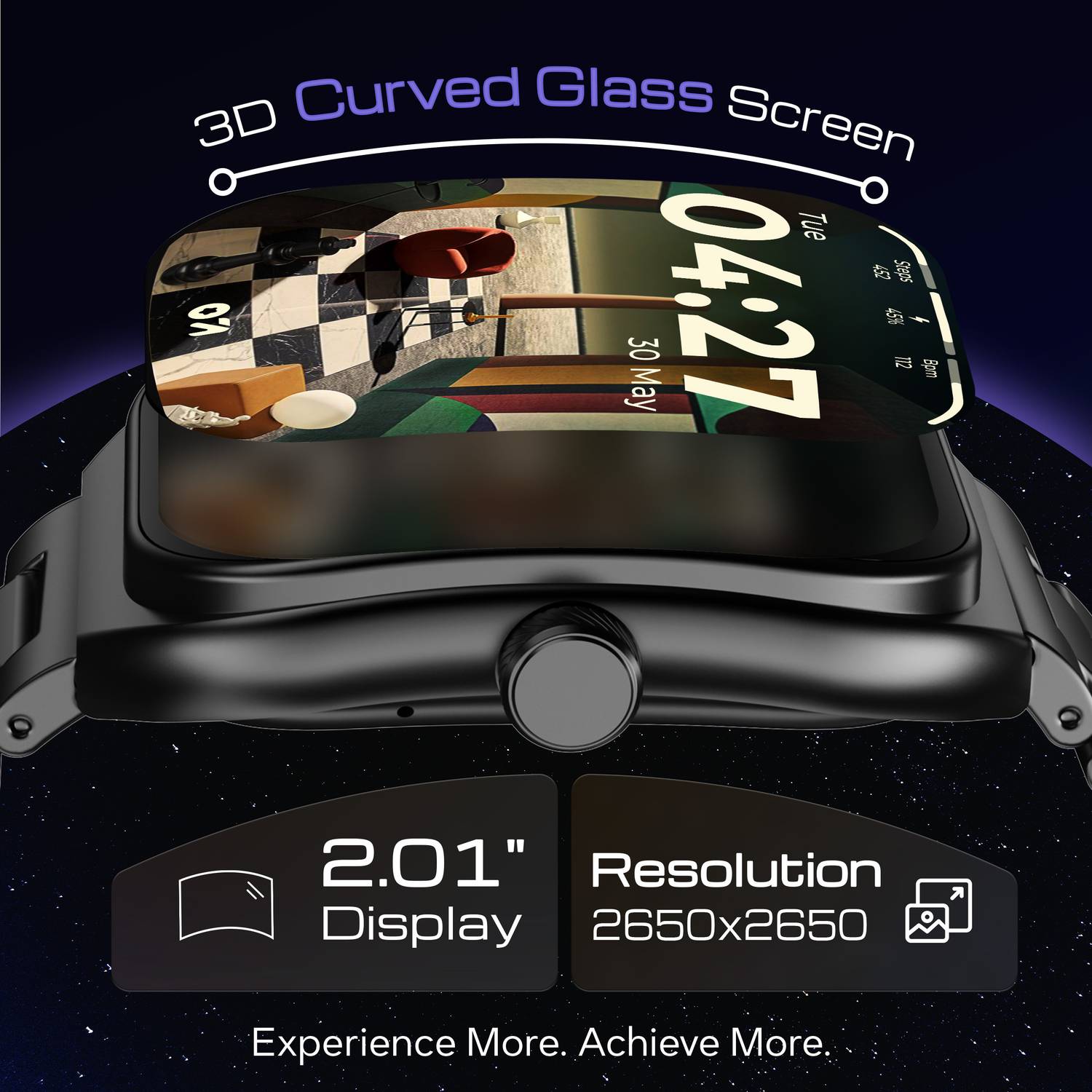 GOBOULT Trail Pro 2.01'' 3D Curved Display AMOLED Smartwatch - Image 2