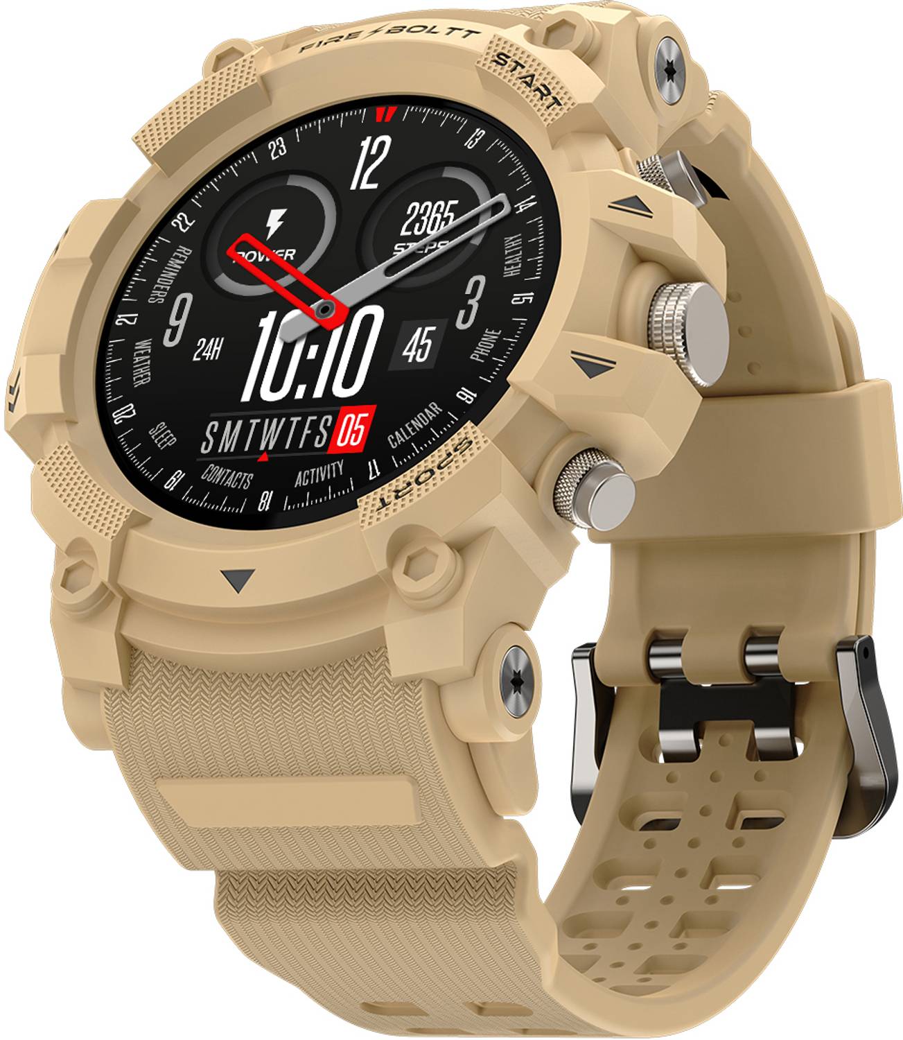 Fire-Boltt Expedition GPS Inbuilt, Bluetooth Calling 35.3mm (1.39