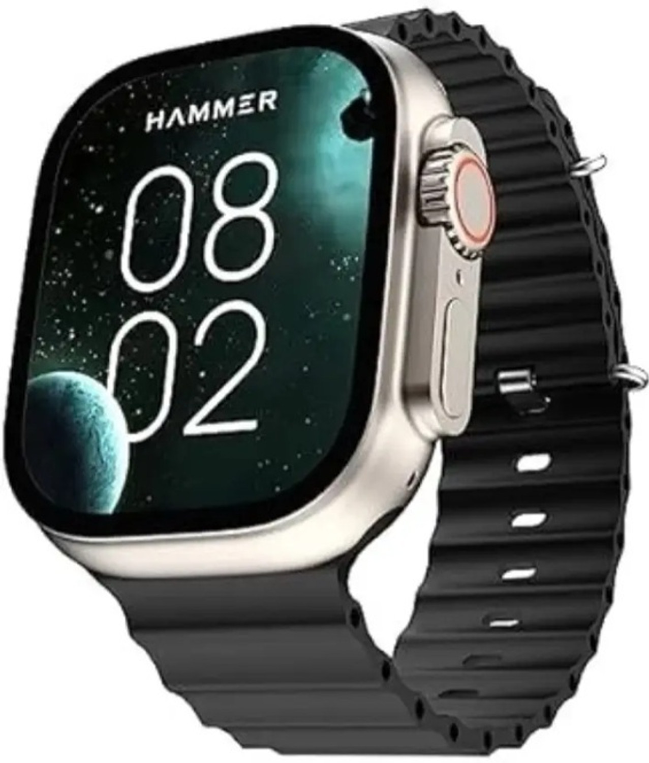 Image of Onikuma T800 BT watch 2in Big Screen Sunlight Proof Display Music Play Insta WA Notifier Smartwatch