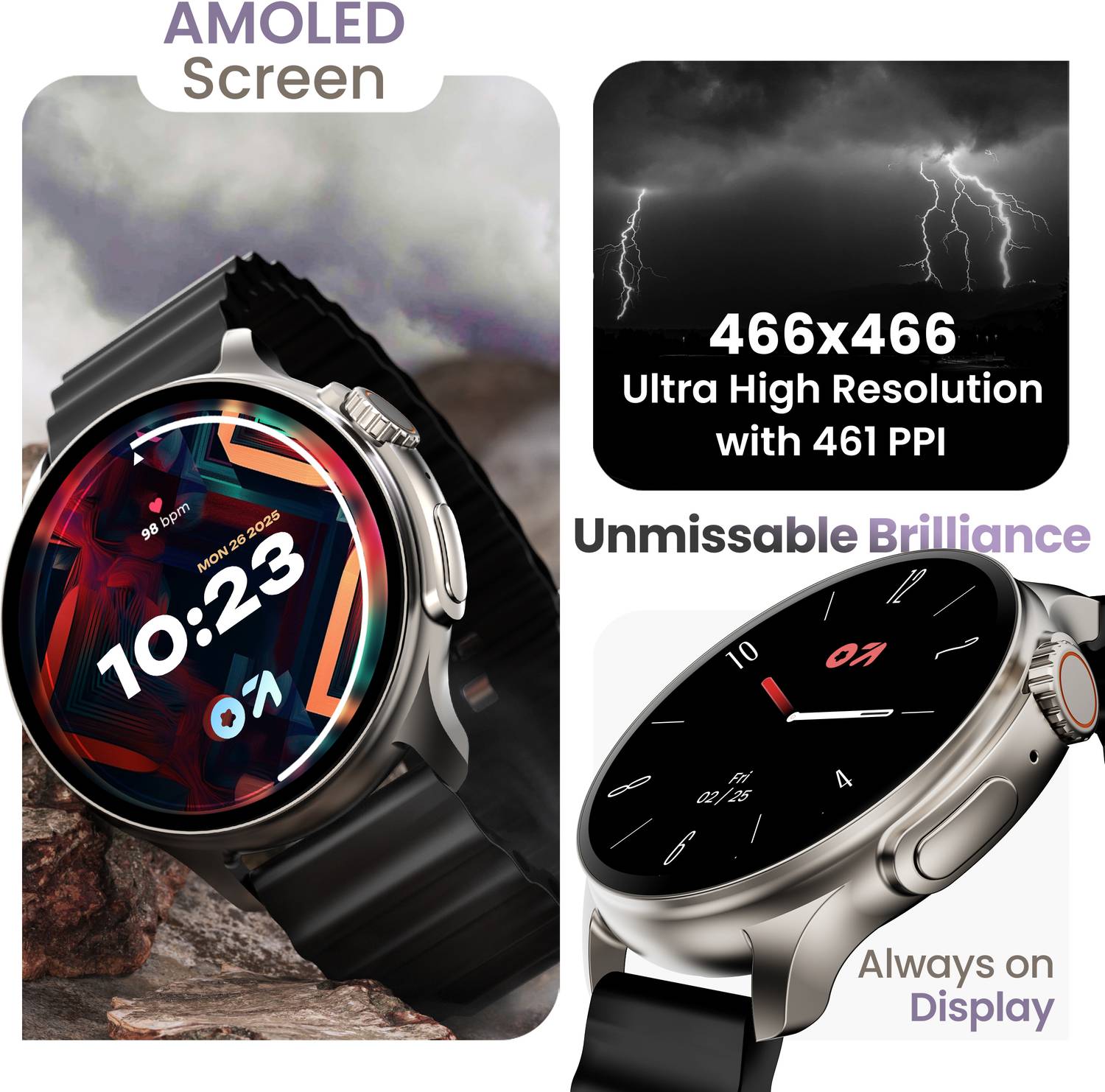 GOBOULT Crown R Pro 1.43'' Smartwatch - Image 3