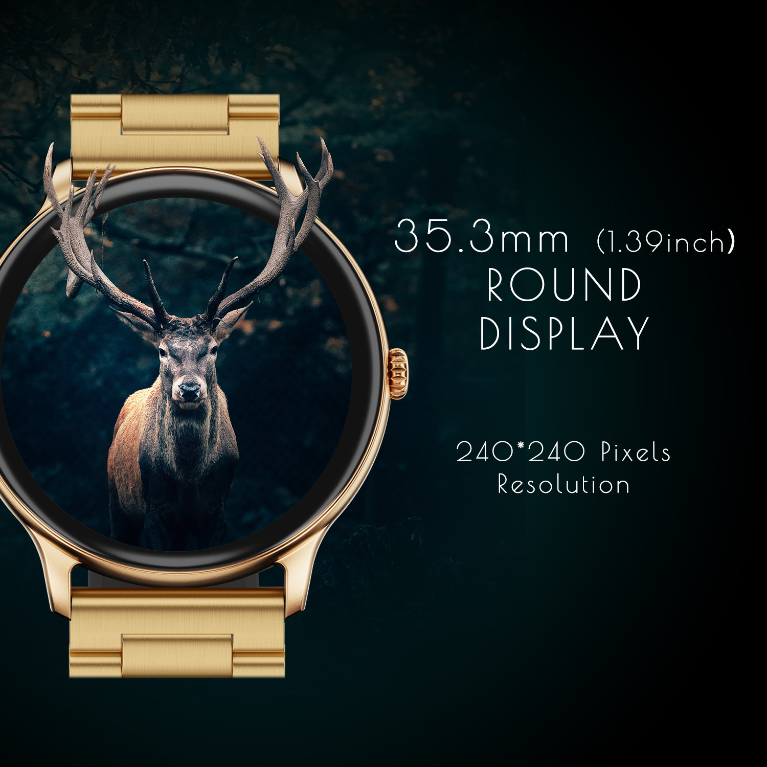 Image of Fire-Boltt Ninja Talk 35.3mm (1.39) Round Bluetooth Calling Metal Body,120 Sports Modes Smartwatch