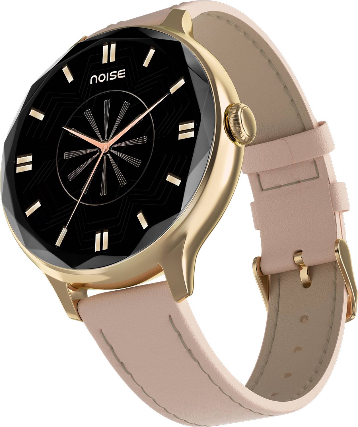 Noise Diva Diamond-cut Dial, AMOLED Display, Glossy Metallic Fini