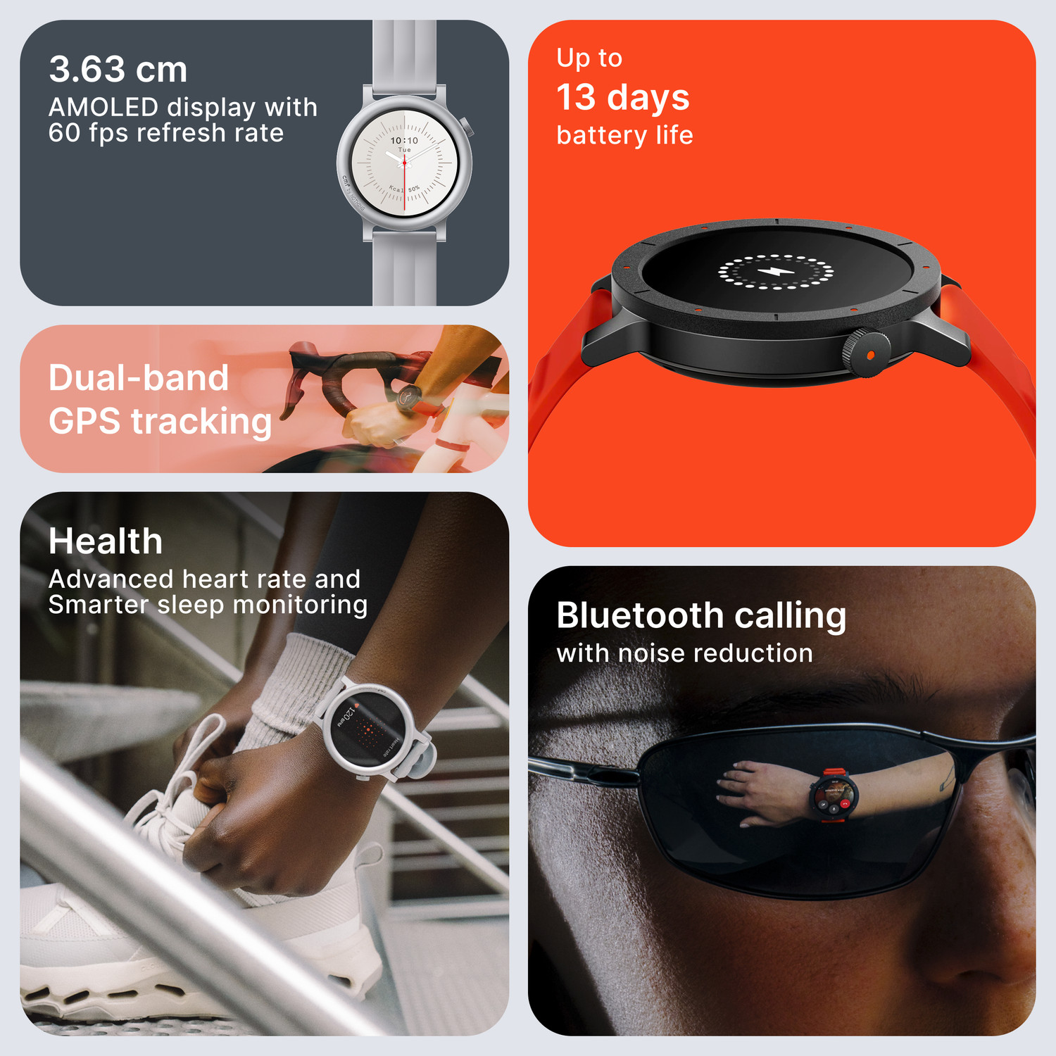 Image of CMF by Nothing Watch 3 Pro|1.43 AMOLED|13 Day Battery|Dual-band GPS|Advance Heart+Sleep Monitor Smartwatch
