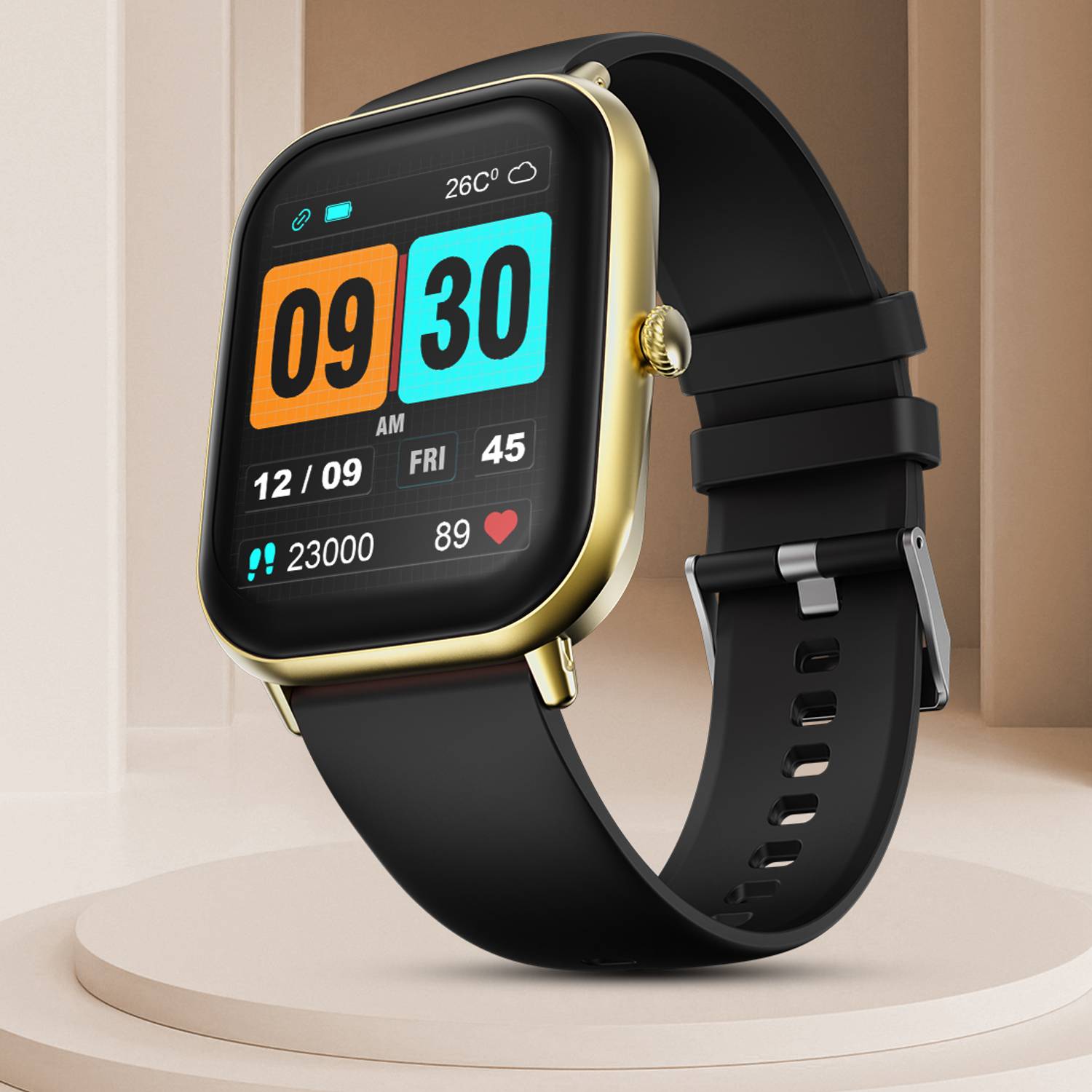 Fire-Boltt Hunter 51.1mm (2.01) HD Display Bluetooth Calling Sing