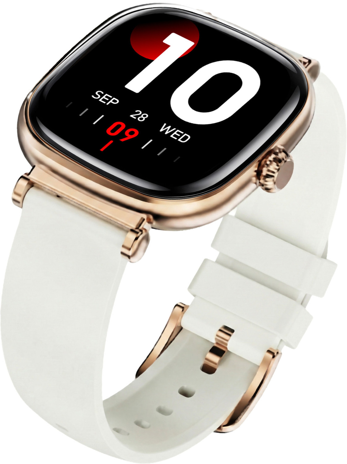 Image of boAt Chrome Ivory, Designed by GIVA, 1.7 inch AMOLED, 1000 nits, Premium Metal Body Smartwatch