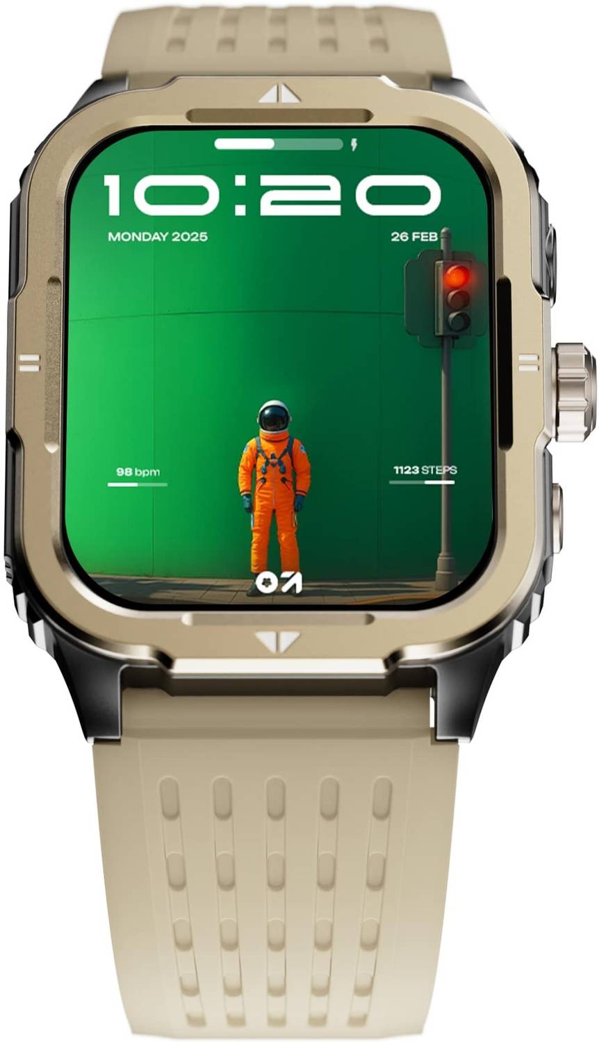 GOBOULT Tuff Rivet 1.9'' HD Display, Working Crown , Quick Access