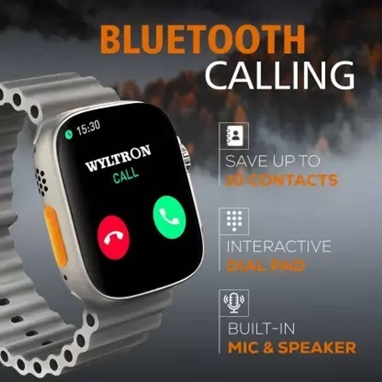 Wyltron T800 BT 1.83" Smartwatch - Image 2