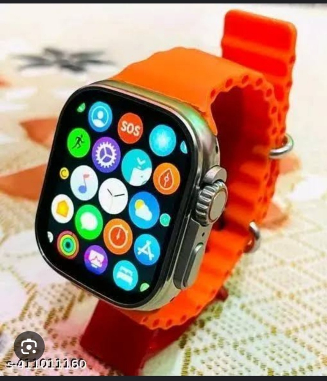 Image of Onikuma T800 BT watch 2in Big Screen Sunlight Proof Display Music Play Insta WA Notifier Smartwatch