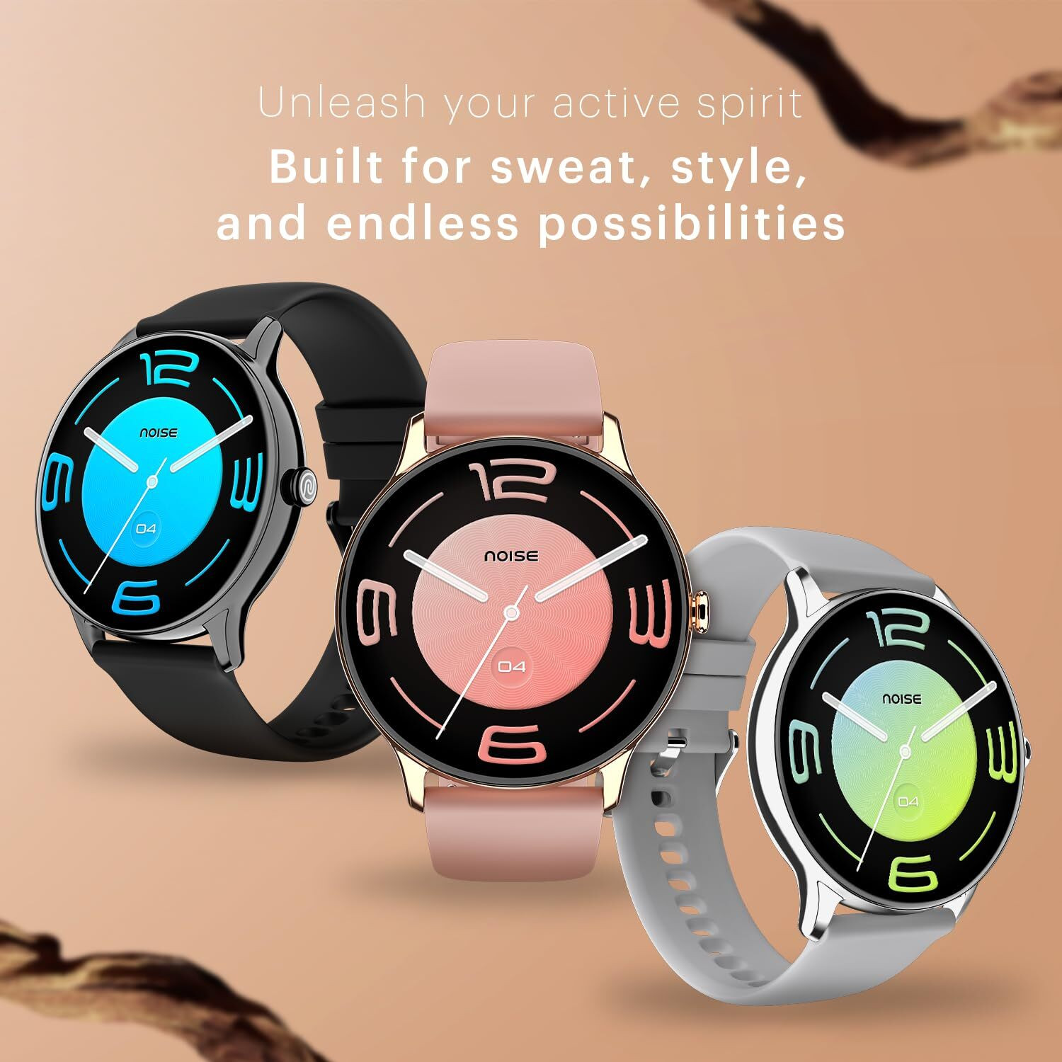 Image of Noise Twist Go 1.39'' Display, Bluetooth Calling, Metallic Finish, 100 Sports Modes Smartwatch