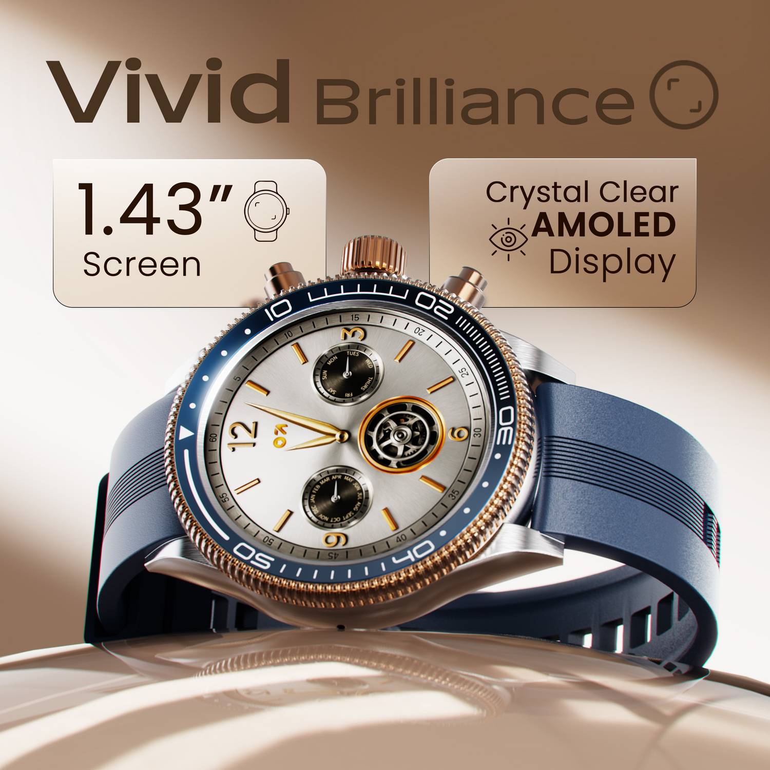 GOBOULT Saber 1.43" AMOLED Smartwatch - Image 3