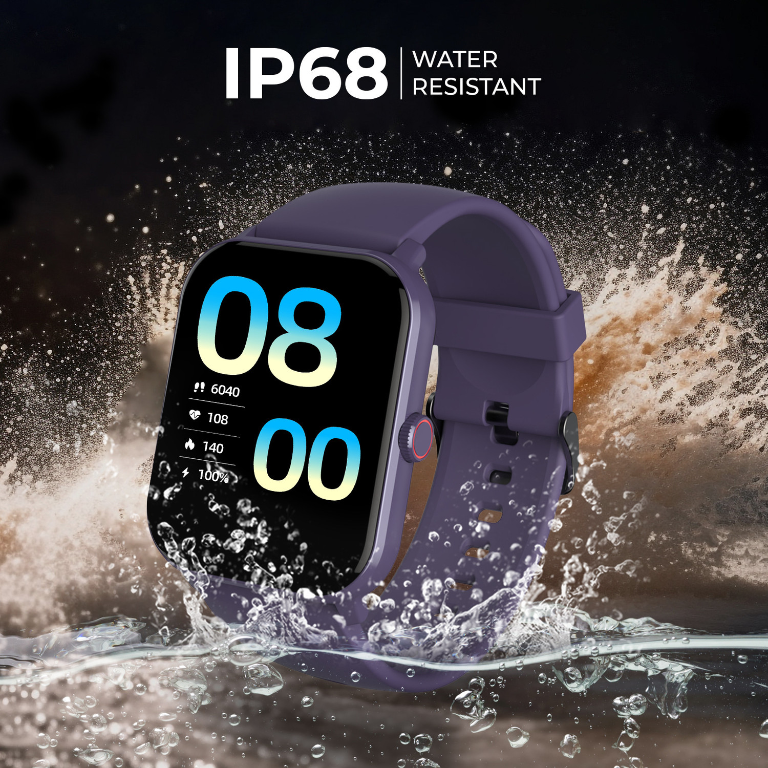 Image of beatXP Marv Neo 1.85'' HD Display Bluetooth Calling Smart Watch, Health Tracking & IP68 Smartwatch