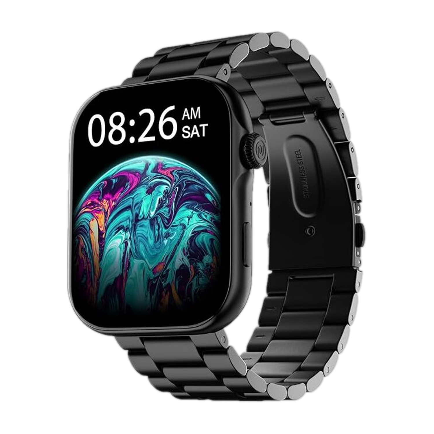 Noise Vision 3 with 1.96" AMOLED display with Thin Bezel, Metallic Build Smartwatch