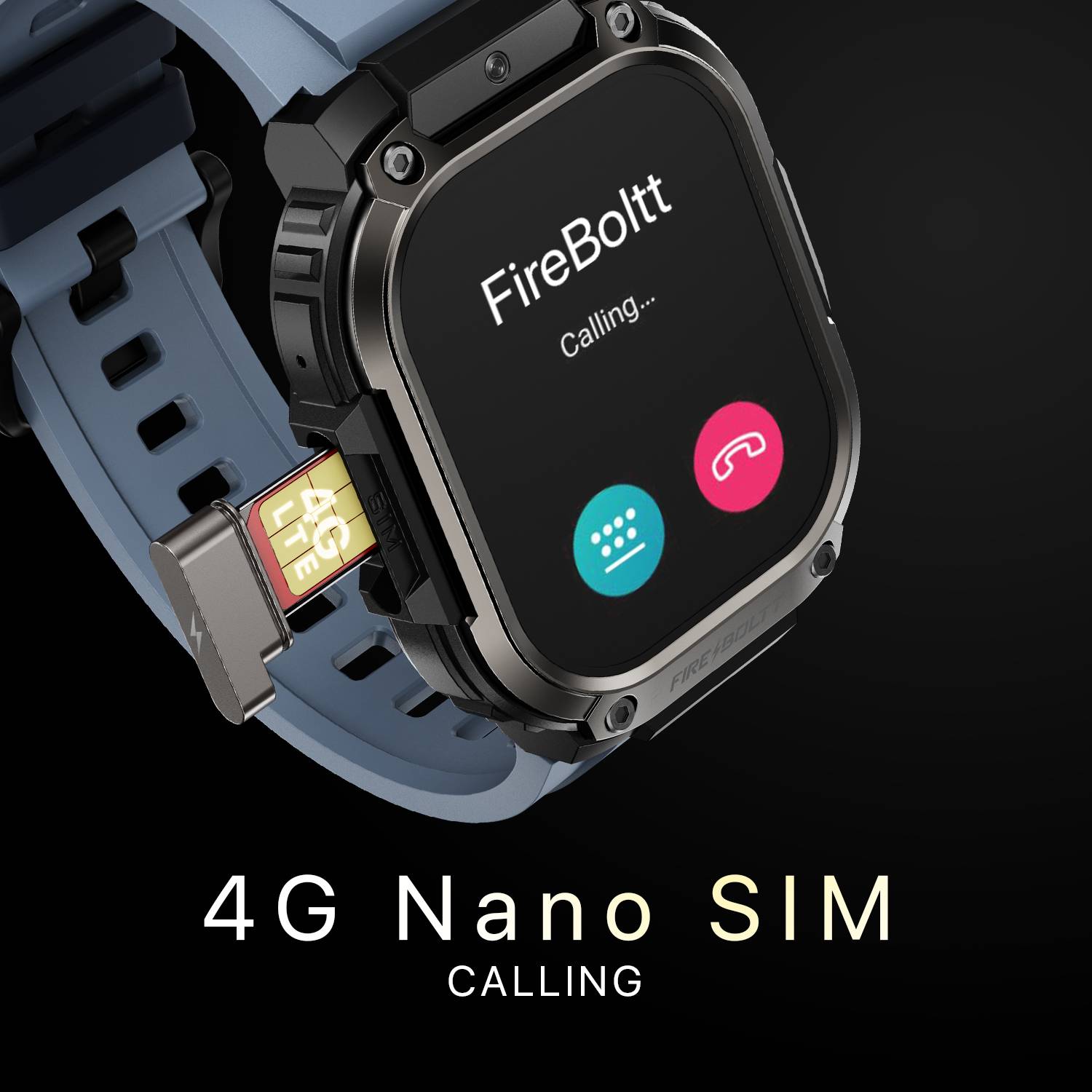 Fire-Boltt Clickk 54.1mm AMOLED Display Smartwatch - Image 5
