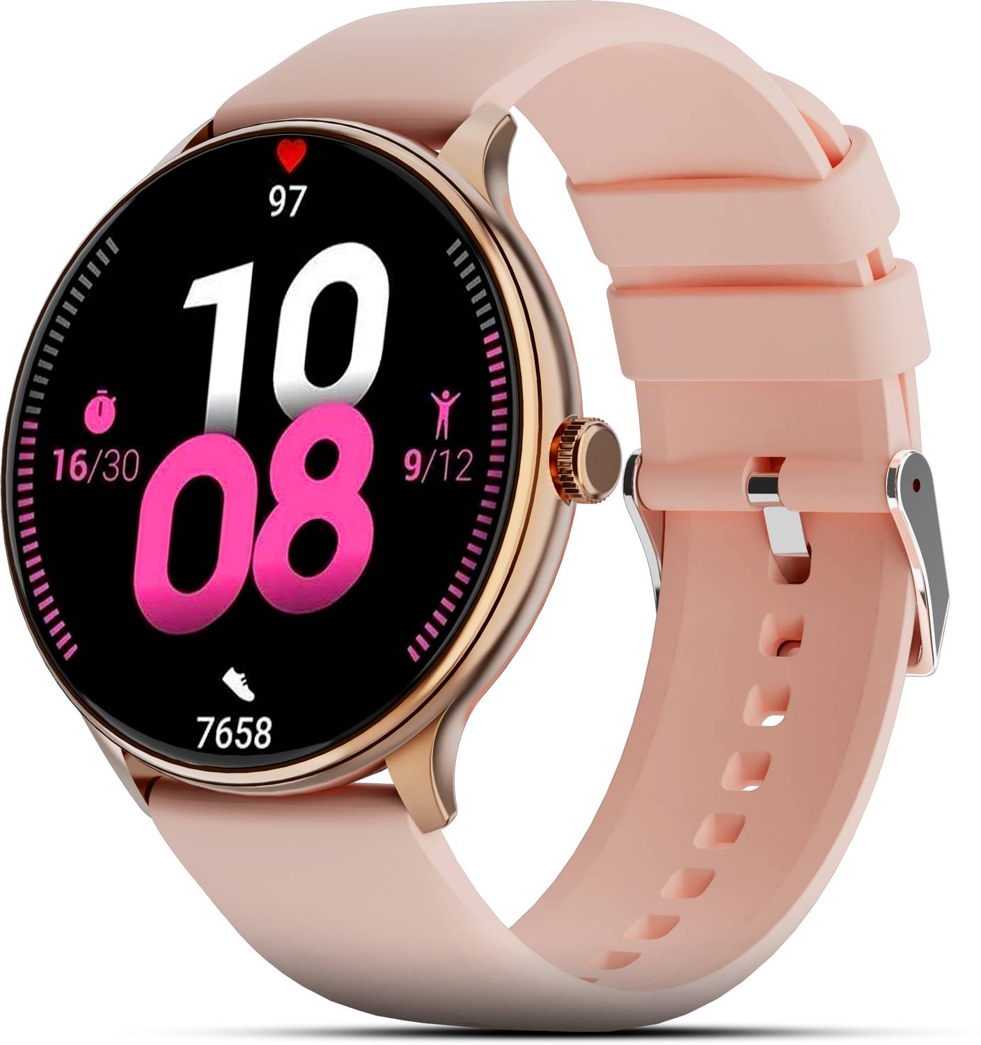 Nervfit New ACTIV Pro 1.39" TrueColor+ LED, BT Calls, Steps, HR,