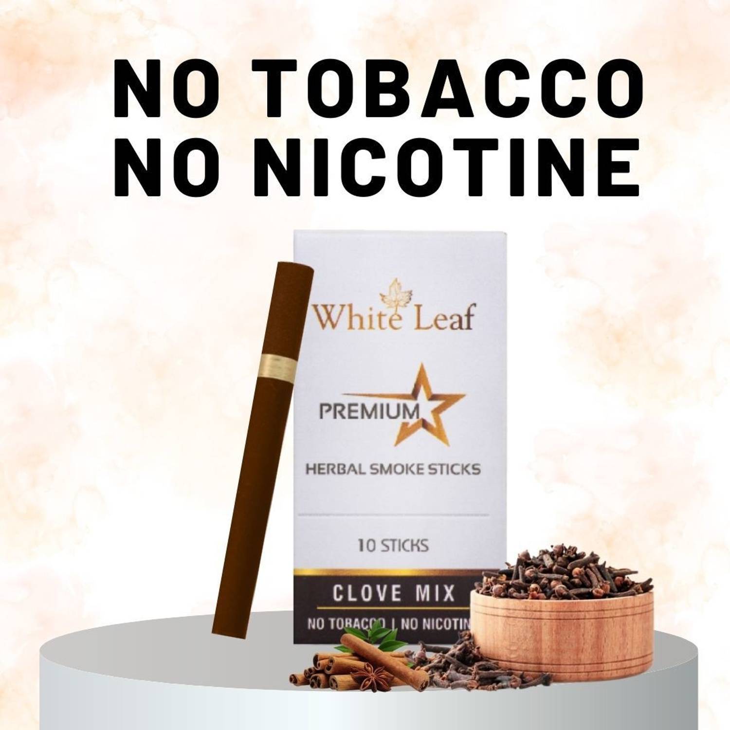 White Leaf Premium Herbal Smokes Cigarettes