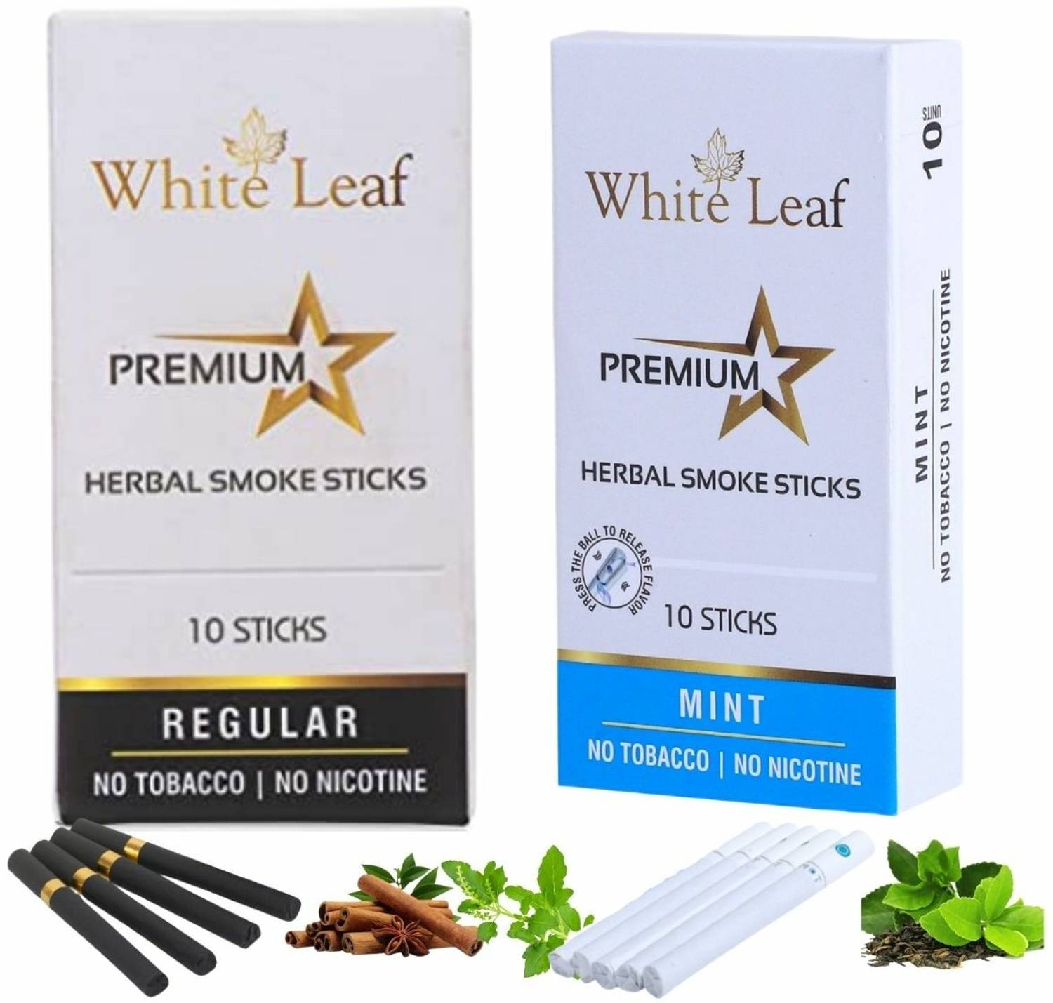 white herbal cigarettes 100's Honeyrose Prop Honeyrose White Cork Herbal Cigarettes
