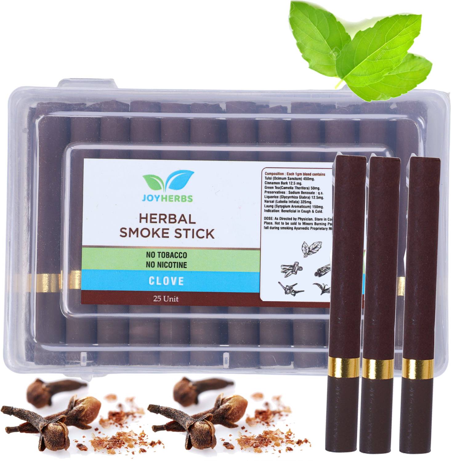 herbal clove cigarettes JOYHERBS Herbal Clove Cigarettes For Smoking Tobacco Free & Nicotine Free  Smoke Sticks Smoking Cessations Price in India