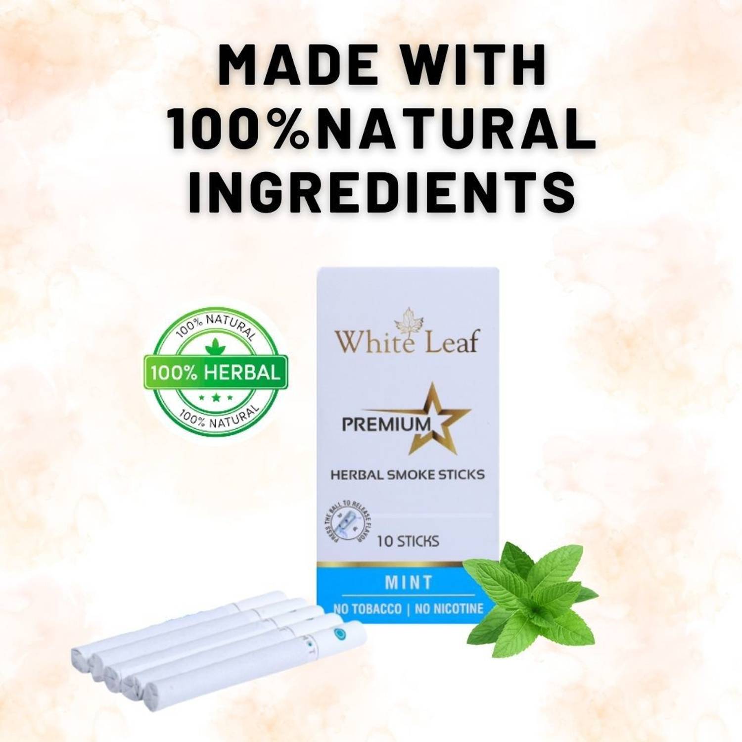 herbal cigarette ingredients Cigarettes | Lavender | 20 Herbal Cigarettes | Tobacco & Nicotine Free JOYHERBS Herbal Cigarette Smoke 25