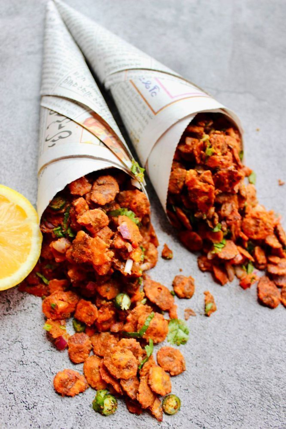 Image of NUTRI ZAIKA Tangy Chana Jor Garam | Spicy & Crunchy Roasted Chickpea Snack | Indian Namkeen Chana Chor