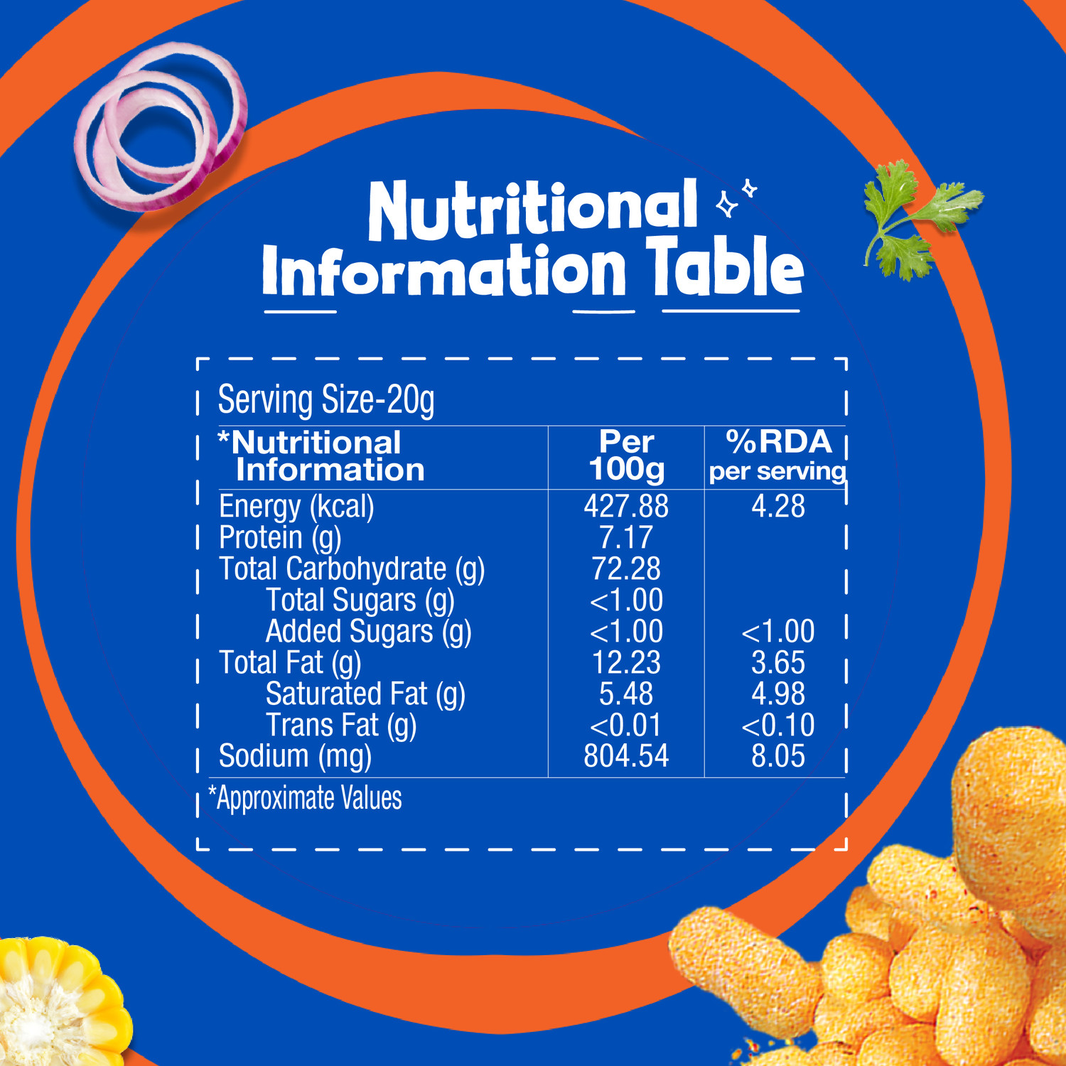 Image of Fun Flips Masala Puffcorn