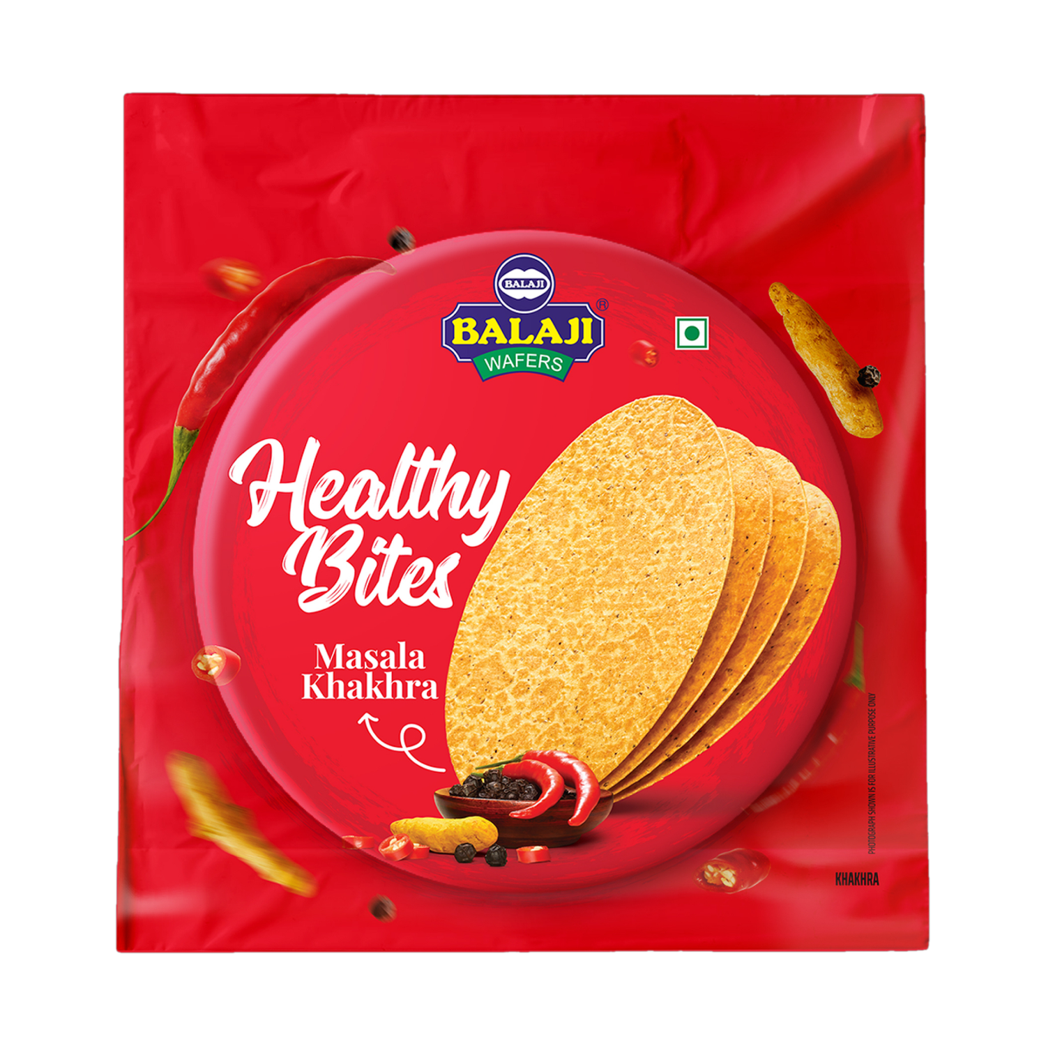 Balaji Wafers Masala Khakhra