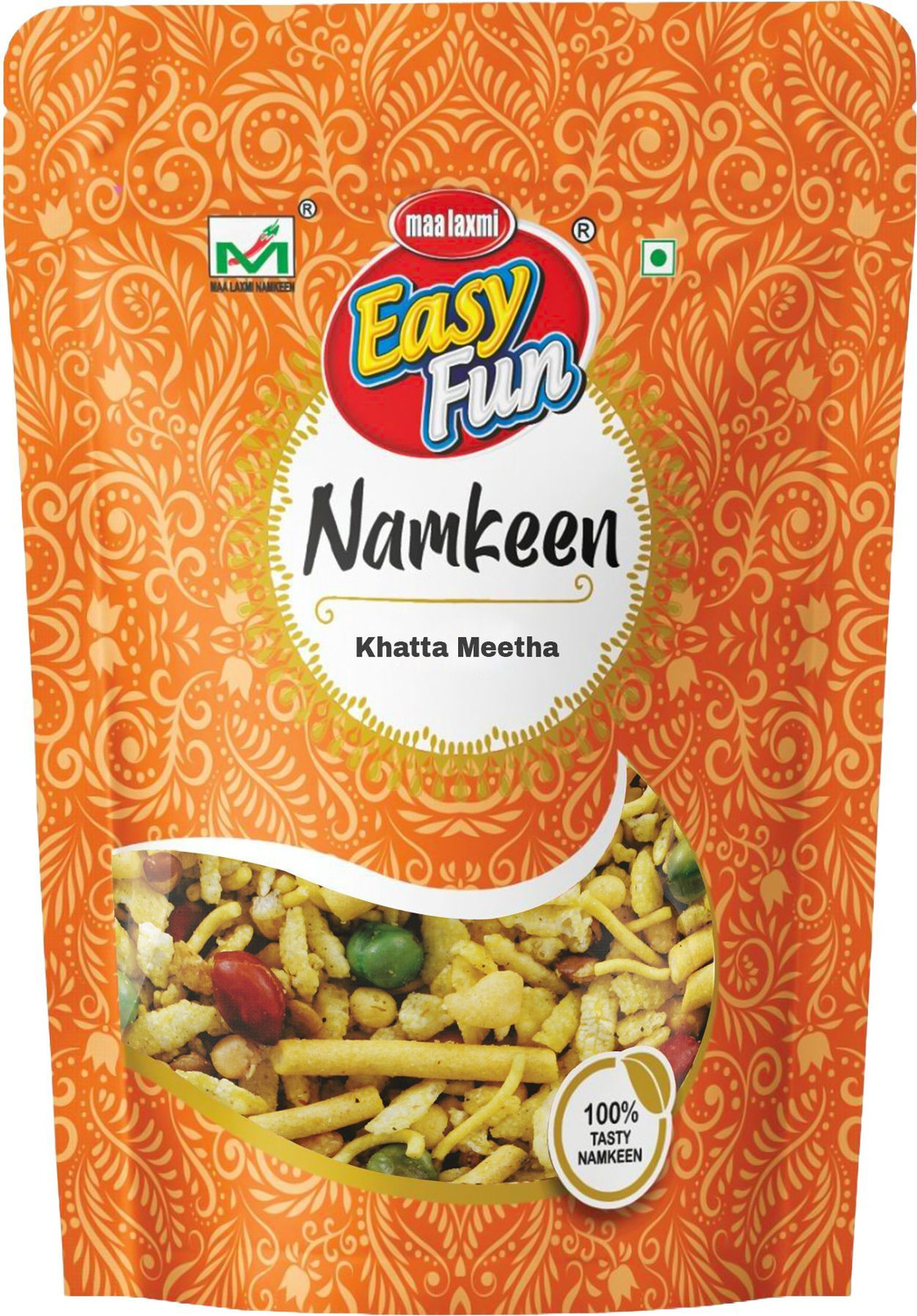 Image of easy fun Khatta Meetha Namkeen, Crunchy & Tasty Mixture Khatta Meetha