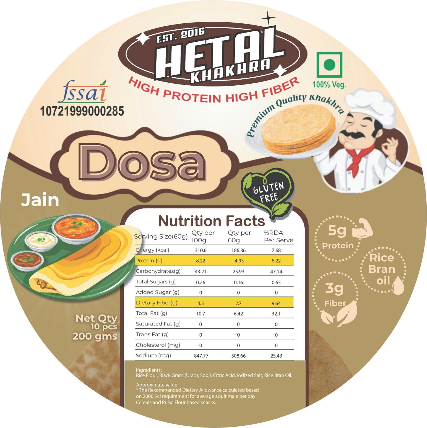 Image of Hetal Khakhra MIX FLAVOURS COMBO PACK Khakhra