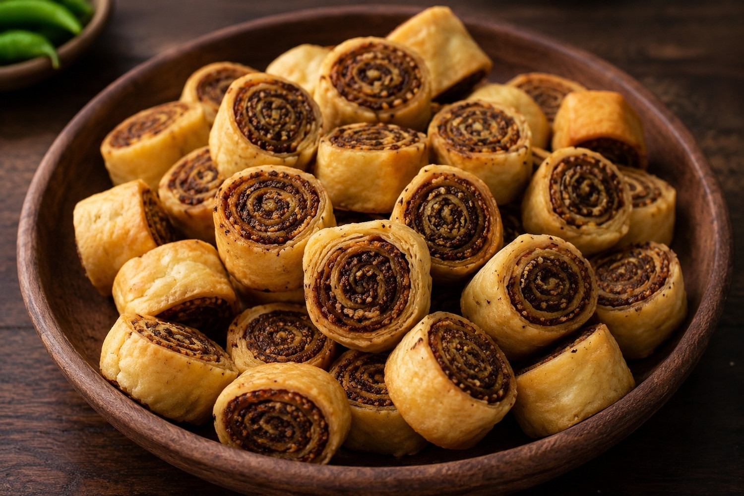 Image of MVRGrocery Gujrati Mini Bhakarwadi |Crunchy Light and Flavourful Bhakarwadi Snacks Bhakarwadi