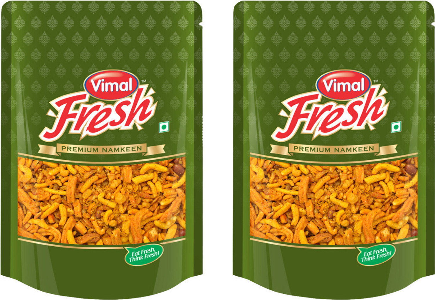 Image of VIMAL Fresh Mix Chavana - Delicious Savory Snack Mix, 400gm x 2- Crunchy & Flavorful, Chavanu (800 g)