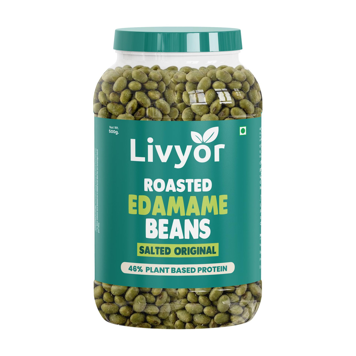 Image of LIVYOR Roasted Edamame Beans | Salted Original | Plant-Based Protein | Gluten Free Beans (Salted /Roasted)
