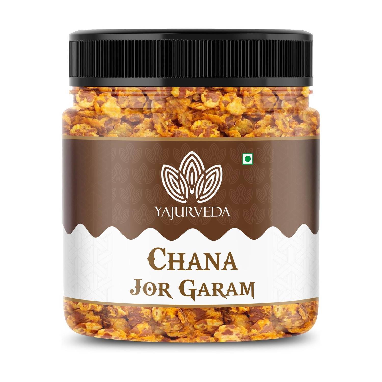 Yajurveda Roasted Chana Jor Garam Namkeen Cruncy Tasty Traditional Indian Snacks Chana Chor