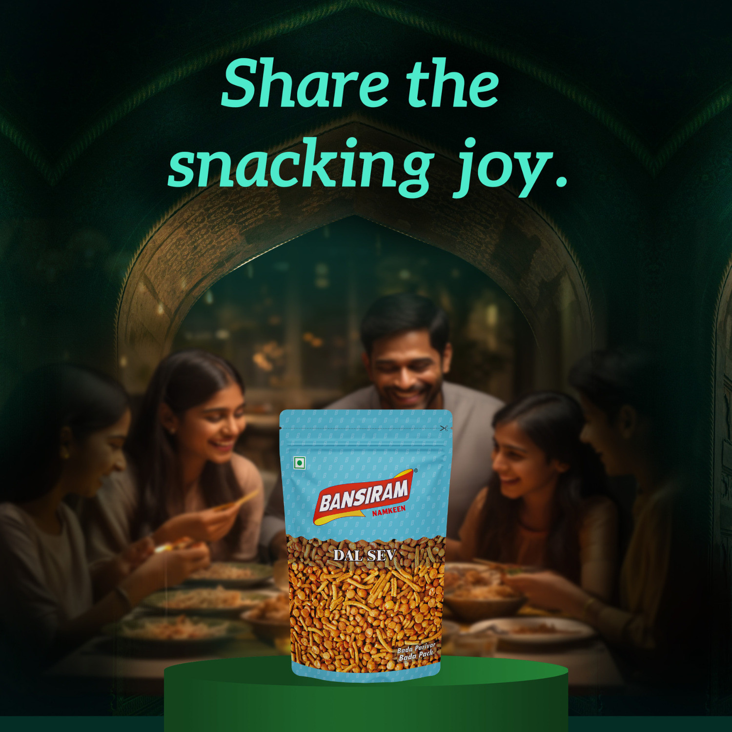 Image of Bansiram DAL SEV STANDEE PACK Namkeen