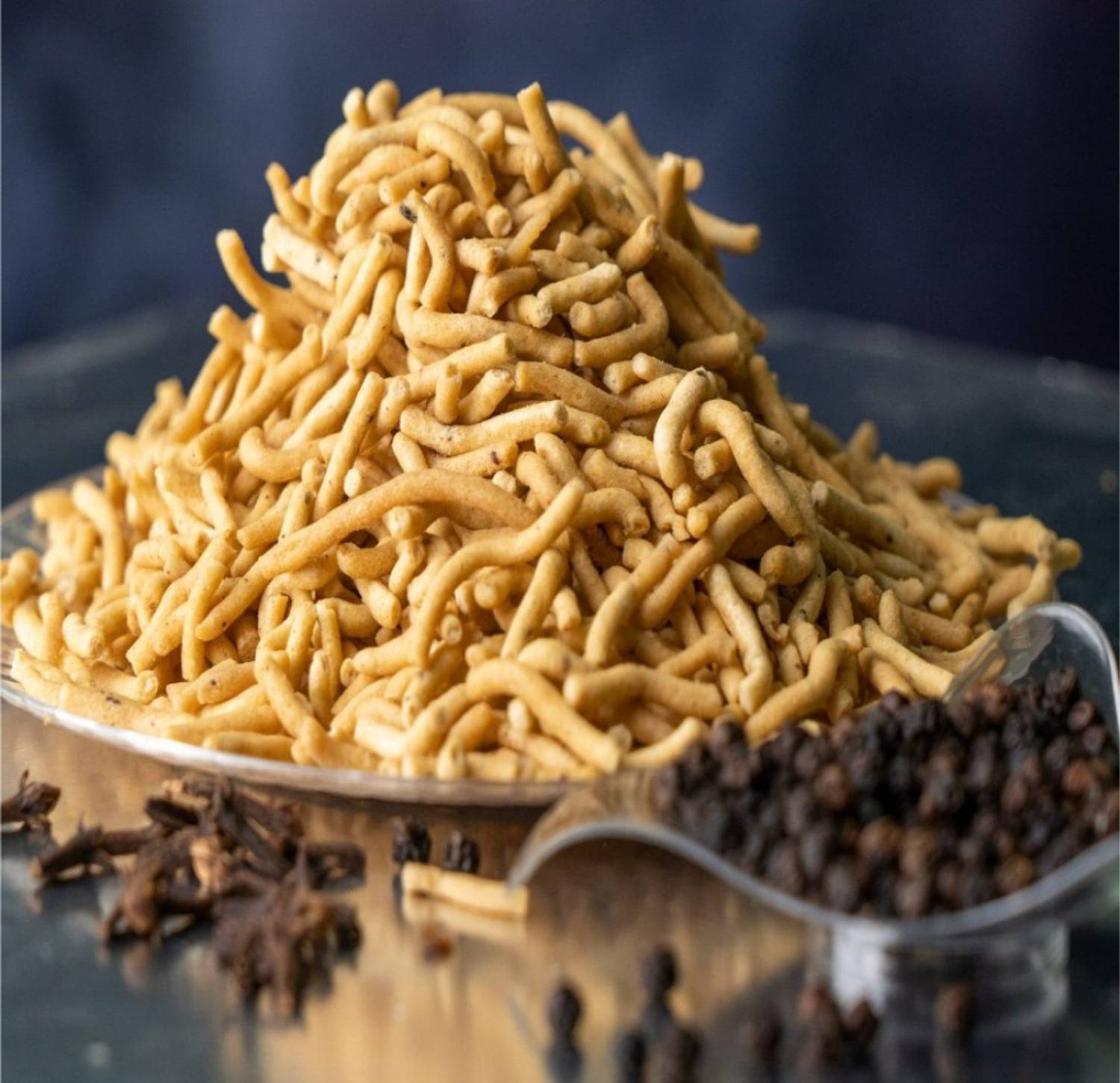 90's MILL Handcrafted Ratlami Sev Namkeen Organic Ratlami Sev Chatpati Namken Bhujia Sev